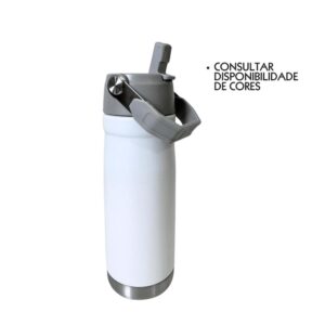 Garrafa 680 ml isotermica c/ alca ref gdr1777 Golden Rio