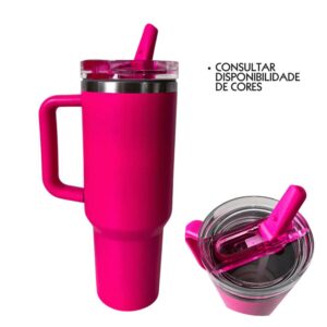 Copo 1,2 lts isotermico c/ alça e tampa ref grd1801 Golden Rio