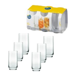 Jogo c/ 06 copos 410 ml vidro lights ref 7604 Nadir Figueiredo