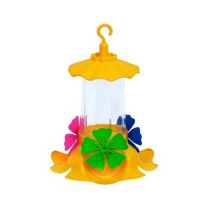 Bebedouro beija flor gold 220 ml amarelo ref 825 Jorani Garden