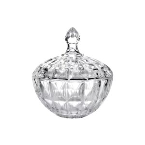 Bombonier 930 ml vidro elegance berlim ref 16144 Inga Import