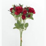 Produto Flor artificial buque rosa 40cm 1152/17390  FERTIN