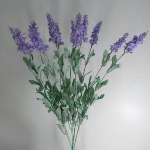 Produto Flor artificial buque lavanda c/6 46cm 770/18442  FERTIN