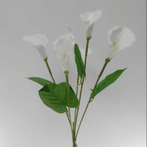 Flor artificial buque copo de leite c/5 56cm 5105/19353  FERTIN