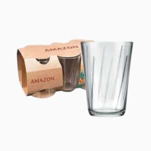 Produto JOGO C/ 6 COPOS DE VIDRO  AMAZON COLOREX 6179 NADIR