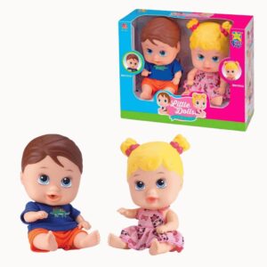 Produto Boneca little dolls gemeos ref 8037 Divertoys