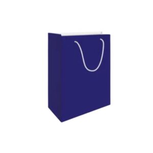 Produto Sacola de papel lisa azul Embalagens Brasil