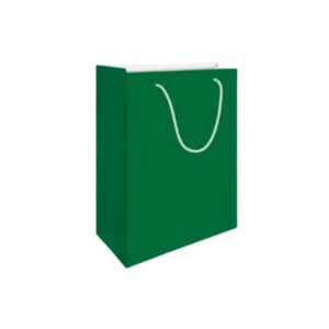 Produto Sacola de papel lisa verde Embalagens Brasil