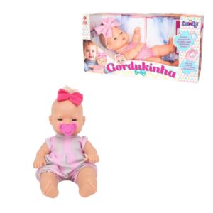 Produto Boneca Gordukinha branca ref 1166 Nova Toys