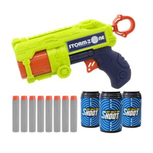 Produto Pistola lança dardos storm-zone 12 peças ref 19789 Well Kids