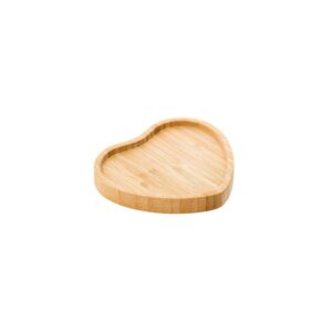 Produto Petisqueira coração 17 cm bambu ref 17853 Inga Import
