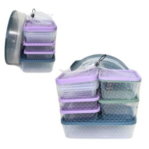 Produto Kit pratico conj c/ 10 potes colors ref 9020/9 Xplast