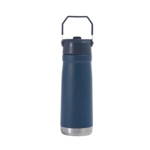 Produto Garrafa térmica flip azul 650ml ref 0016 Mundiart