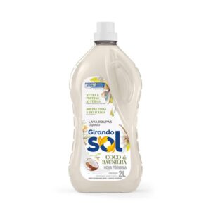 Produto Lava roupa liquido 2 lt coco e baunilha  ref 1475 Girando Sol