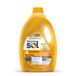 Produto Lava roupa liquido 5l glicerina ref 7227 Girando Sol