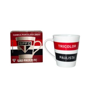 Produto Caneca porcelana 290ml sao paulo ref 221360 Allmix