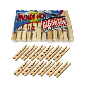 Produto Prendedor roupa c/ 12 gigante ref 7779 Arrtef
