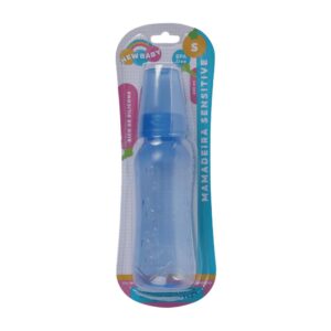 Produto Mamadeira sensitive azul 240ml ref 120431 New Baby