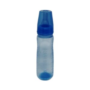 Produto Mamadeira anatômica azul 270ml ref 124131 New Baby