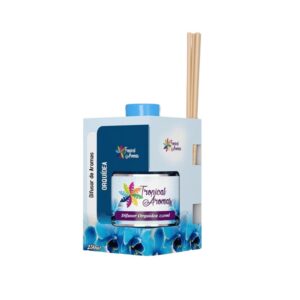 Produto Difusor aromatizante 250ml orquídea azul ref 1202 Tropical