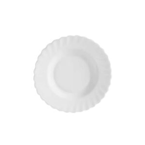 Produto Prato de sobremesa de vidro white bily 19cm ref 507318 Allmix