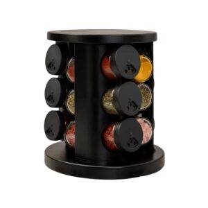 Produto Porta cond giratorio red 12 potes de vidro ref 84328 Relobraz