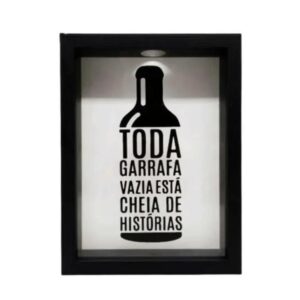 Quadro decorativo porta rolhas ref 3539 Amigold