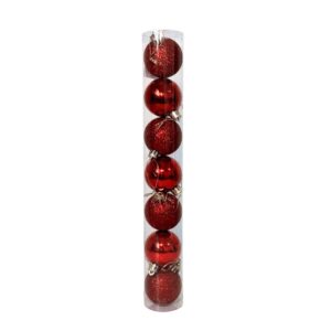 Produto Bola de natal 5cm 7pçs ref 00274 Fertin