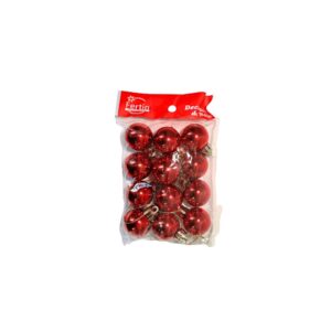 Bola de natal 3cm c/ 12 pçs ref 00262 Fertin