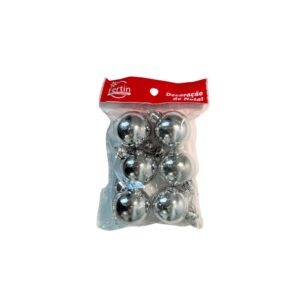 Produto Bola de natal 4cm c/ 6pçs ref 00263 Fertin