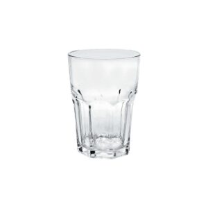 Produto Copo facetado de vidro 400ml ref 2251 Multipresentes