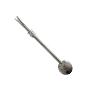 Produto Bomba de chimarrão inox c/ anel 23cm Garibaldi