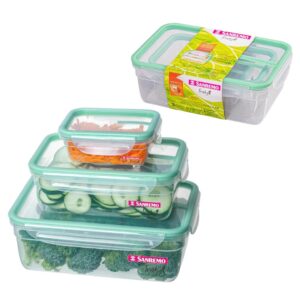 Produto Kit c/ 3 potes herméticos freshy ref sr1741 Sanremo