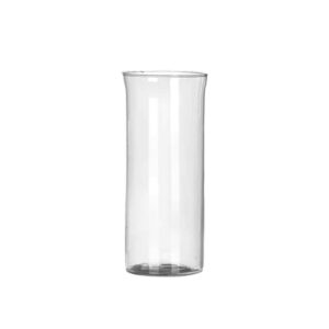 Produto Vaso decorativo de vidro tubo 22x8 vela ref 454