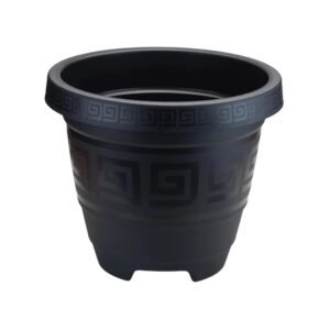 Produto Vaso redondo gg 15 lts preto ref 0358 Plasmont