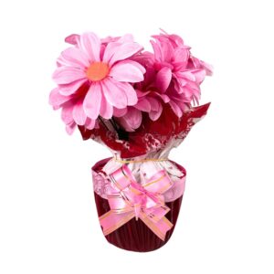 Produto Vaso arranjo de flor artificial sortido ref17156 Fertin