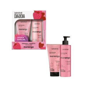 Produto Kit esfoliante e hidratante morango Labotrat