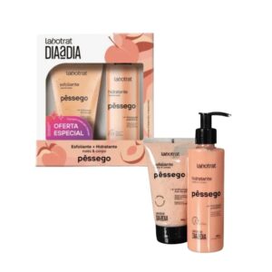 Produto Kit esfoliante e hidratante pessego Labotrat