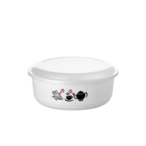 Produto Pote 4,0 lts redondo plastico c/ tampa ref 2198 Ercaplast