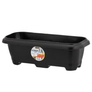 Produto Vaso floreira preta 7,5l ref 2310 Erca