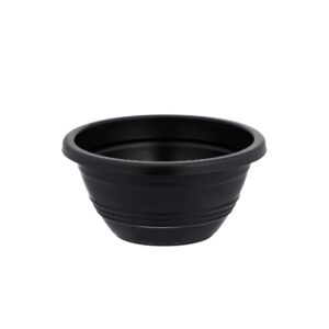 Produto Vaso redondo cuia preto 3 lts ref 2596 Erca