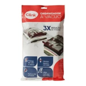 Produto Organizador a vácuo plastico 50x70 ref 4756 Clink