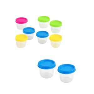 Produto Kit com 10 mini potes redondo ref 4635 Elite