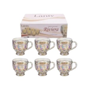 Produto Jogo de xicaras riviera rainbow ref 88656 Kehome