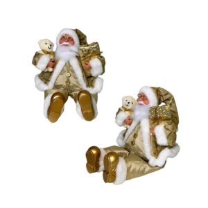 Produto Enfeite de papai noel tecido poliester ref nat0463 Multiart