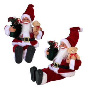 Produto Enfeite de papai noel tecido poliester nat0476 Multiart