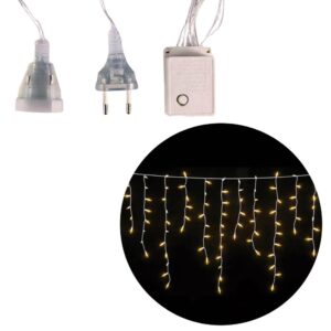 Produto Cascata 3mts lamp led branco 110v macho/femea  ref 10072 Fertin