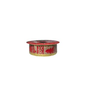 Produto Fita natalina 2,5cm 1,50mt  ref 10216 Fertin