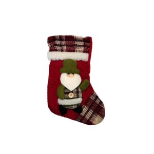 Produto Enfeite natalino bota 13x25cm ref 4614 Fertin
