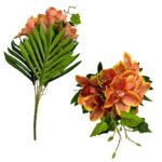 Produto Flor artificial buque de orquidea c/10 45cm ref 2641 Fertin